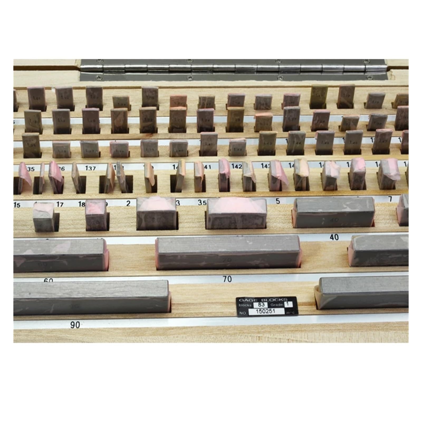 1,005-100mm 0 Klasa 1 Klasa Blok Wzorcowy Blok Inspekcyjny 83 szt./zestaw Narzędzia pomiarowe do inspekcji Przemysłowy(0 grade)