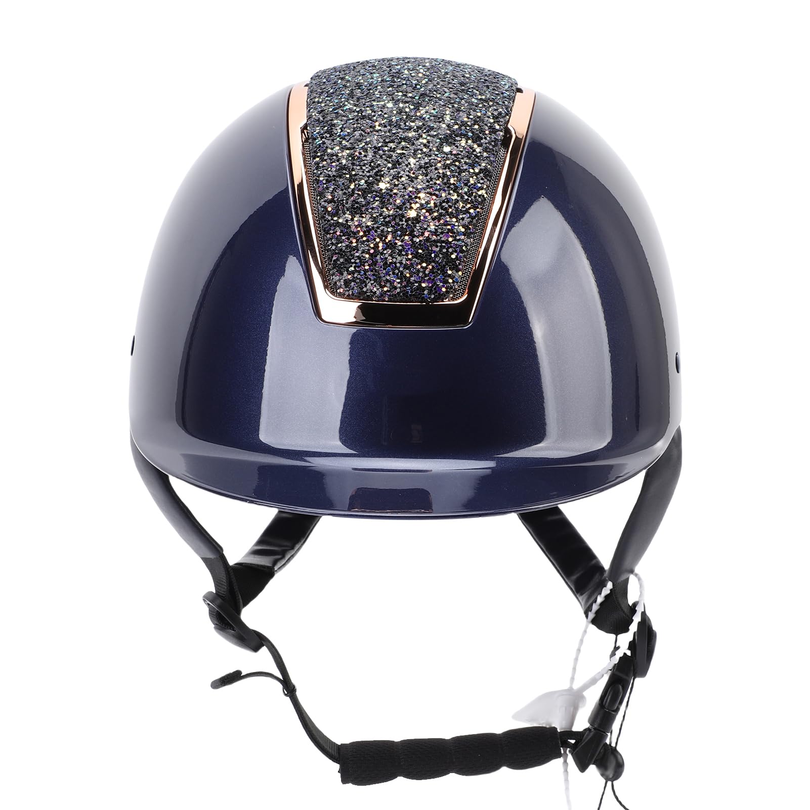 Drfeify Kask Szkolny Deluxe, Amortyzujący, Szybkoschnący, Regulowany, Oddychający, Ochronny Kask Jeździecki ABS EPS do Jazdy Konnej (L)
