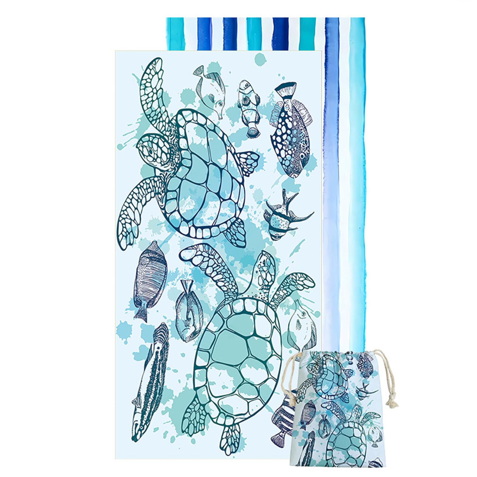 Msioytog Weight 80x160cm Soft Microfiber Bath Towel Quick Drying Beach Towel for Seaside Gym Fitness Trip Enduring Quick Drying Microfiber