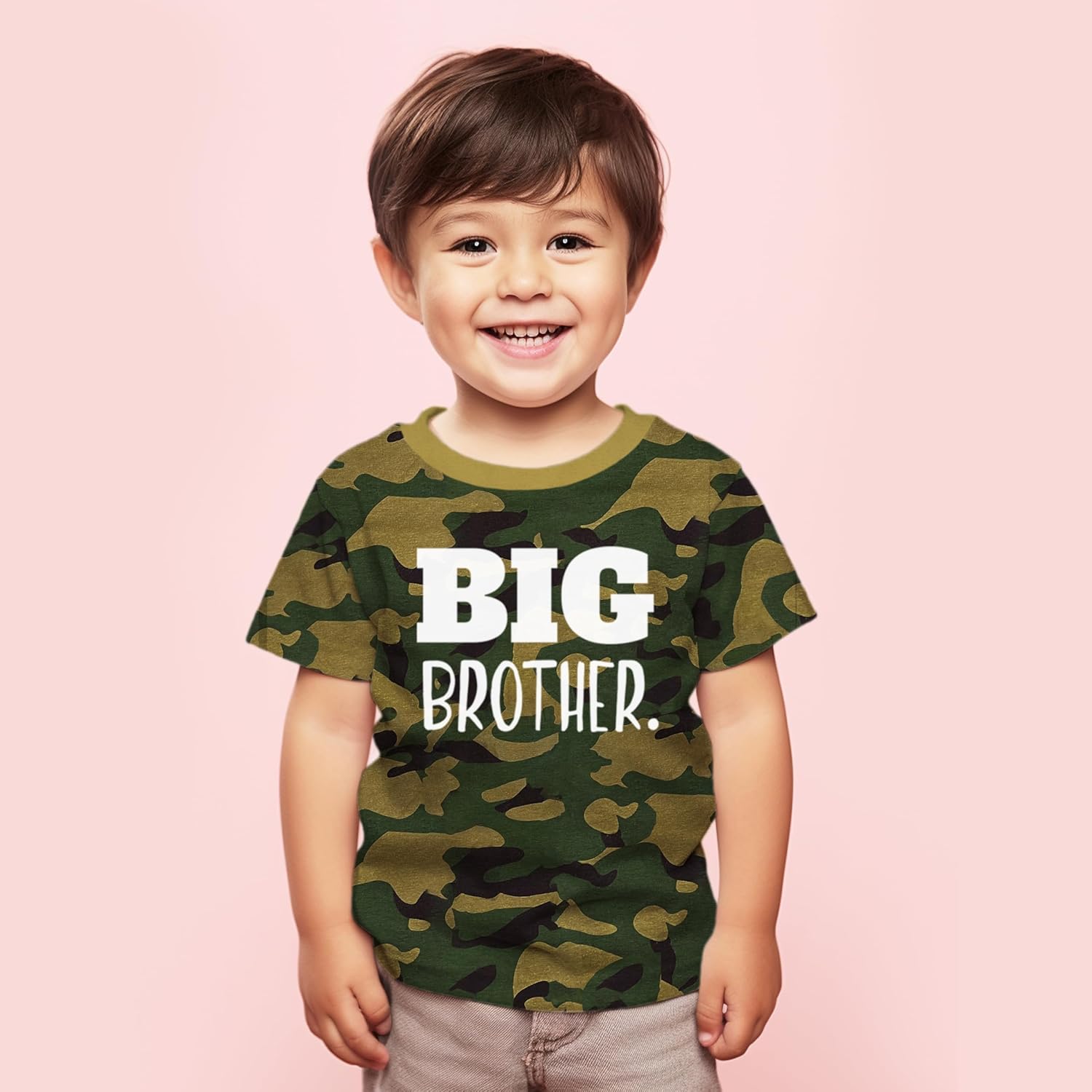 Big Brother Shirt for Toddler Promoted to Best Big Brother Announcement Baby Boys - Image 4