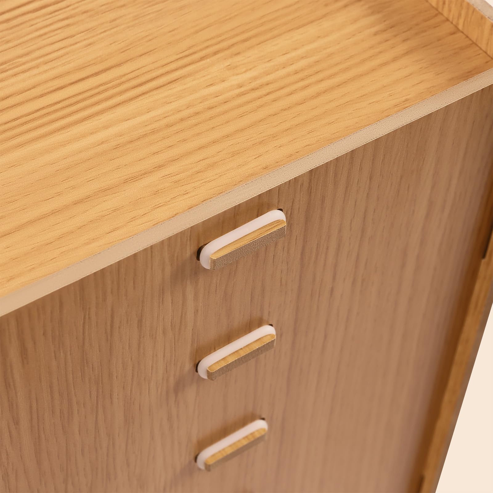 Dokumentenablage 18 Ablagefächer Büro Storage Rack,Jeder Schicht Max.4kg,Neun Ebenen Holz Dateiorganisator Magazine und Document Organizer Für Büros,Wohnungen und School Supplie mit Gummiringe
