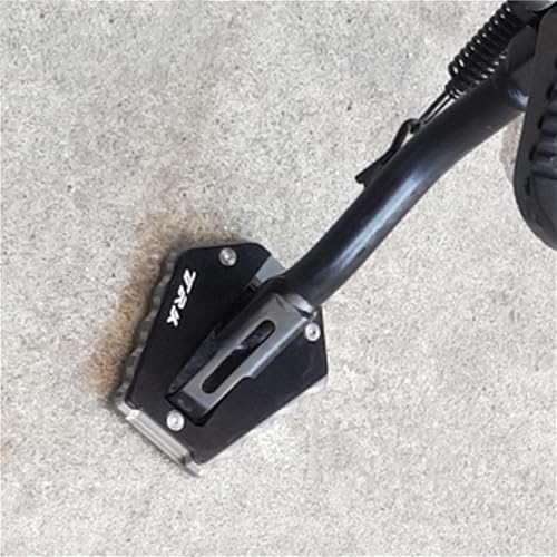 Miniatura 5 de Para Benelli TRK 502 Accesorios 502X 2017 2018 2019 Soporte lateral de motocicleta Soporte de extensión Trípode extendido (color  titanio, tamaño 1)