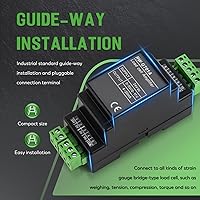Vista 3 de CGOLDENWALL Transmisor amplificador de sensor de célula de carga guía RW-GT01A (0-10V)