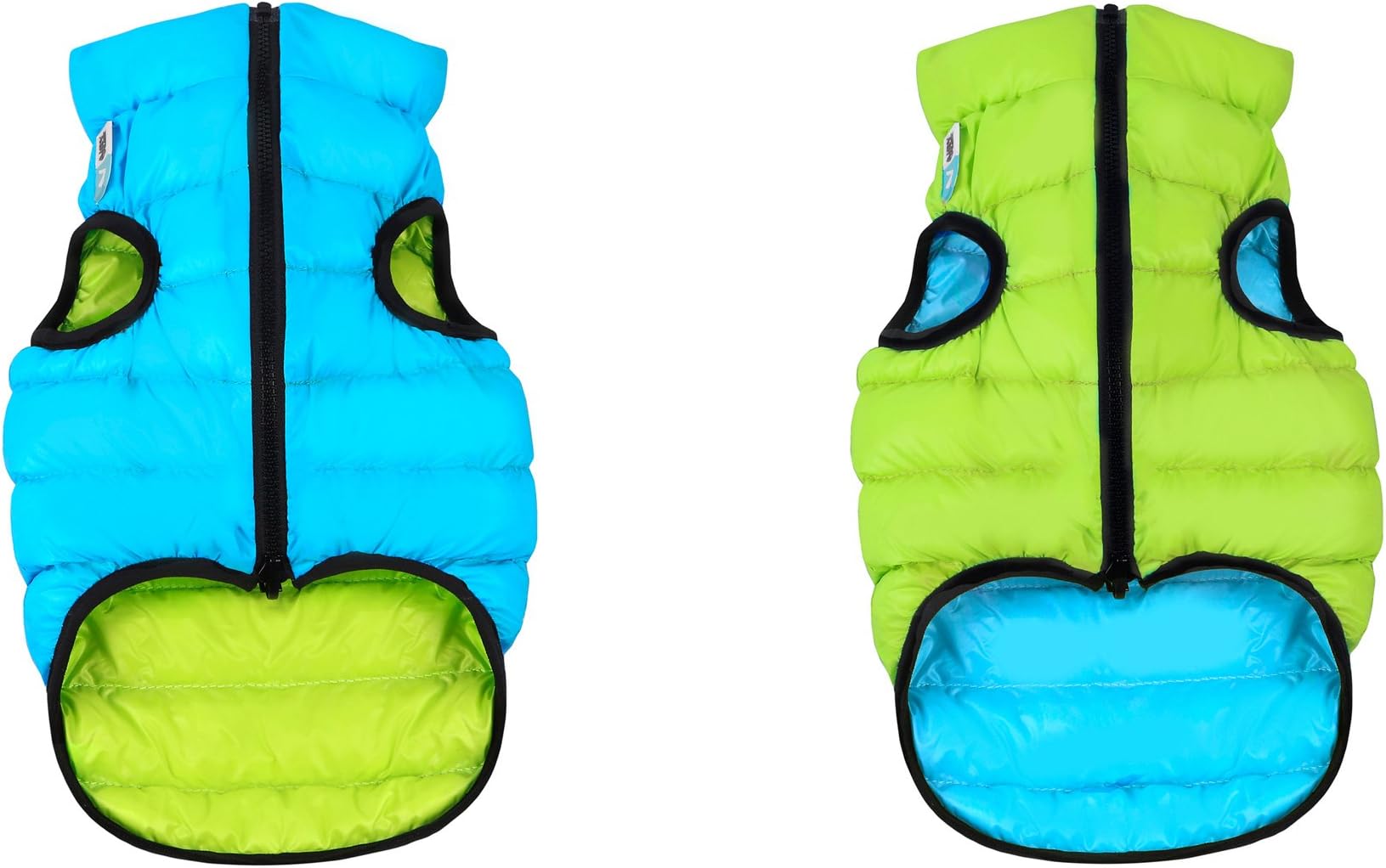 Fido Pet Products AiryVest Dog Jacket - Green/Blue, Medium50