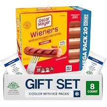 Salutem Vita Original Hot Dogs, Classic Wieners Gift Set Pack of 8