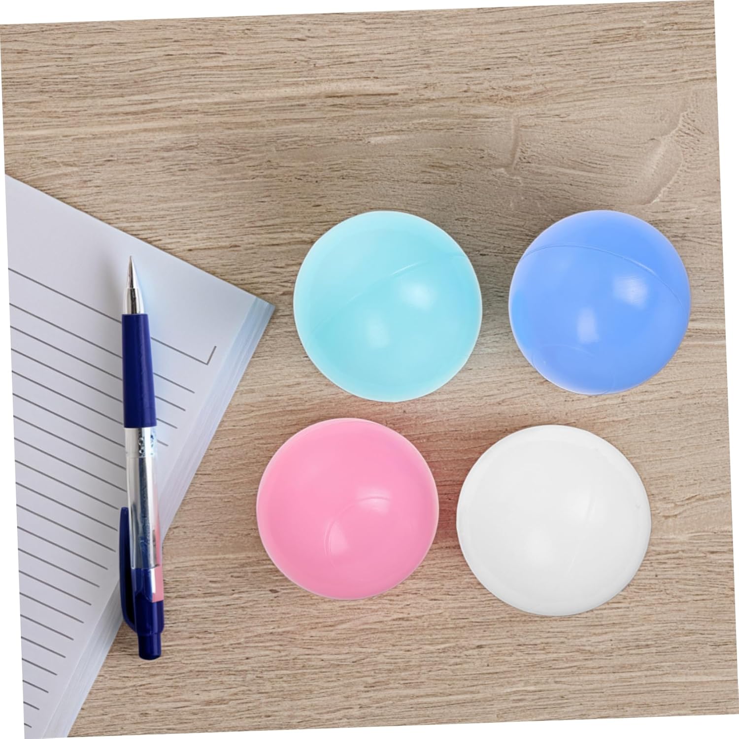 BESTonZON 200Pcs Small Plastic Ocean Balls for Playroom Fillers and Childsafe Materials for Family Interaction Ball Pit Games and Party Decorations