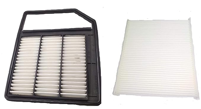 Gopinath Autolink CAR ENGINE AIR FILTER + AC FILTER SET OF 2PCS COMPATIBLE WITH BREZZA