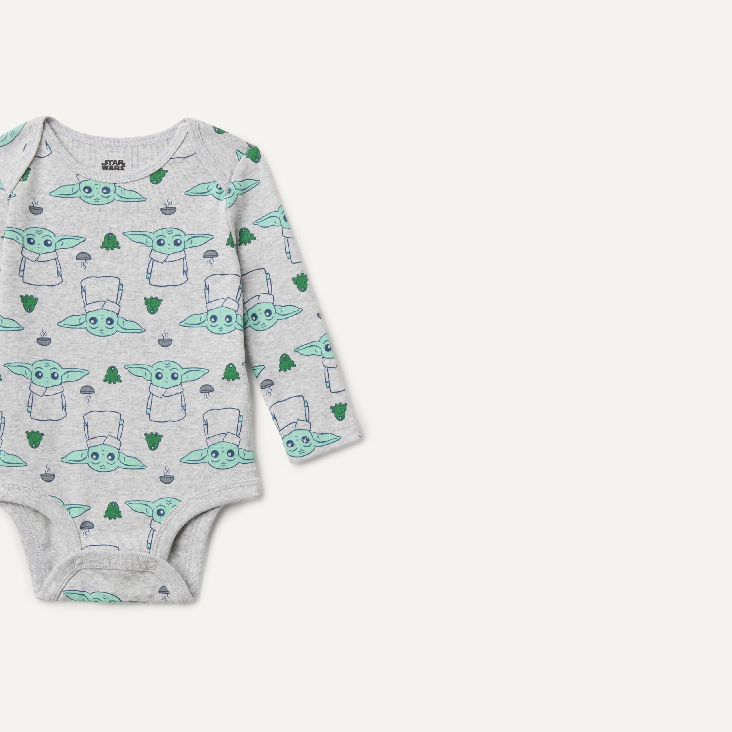 Amazon Essentials Disney | Marvel | Star Wars Body à Manches Longues en Jersey de Coton Unisex - Bébé, Lot de 5