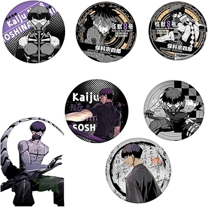 保科宗四郎 怪獣8号展 缶バッジ 怪獣8号』バースデイ缶バッジ 保科宗四郎 BD4: アクセサリー