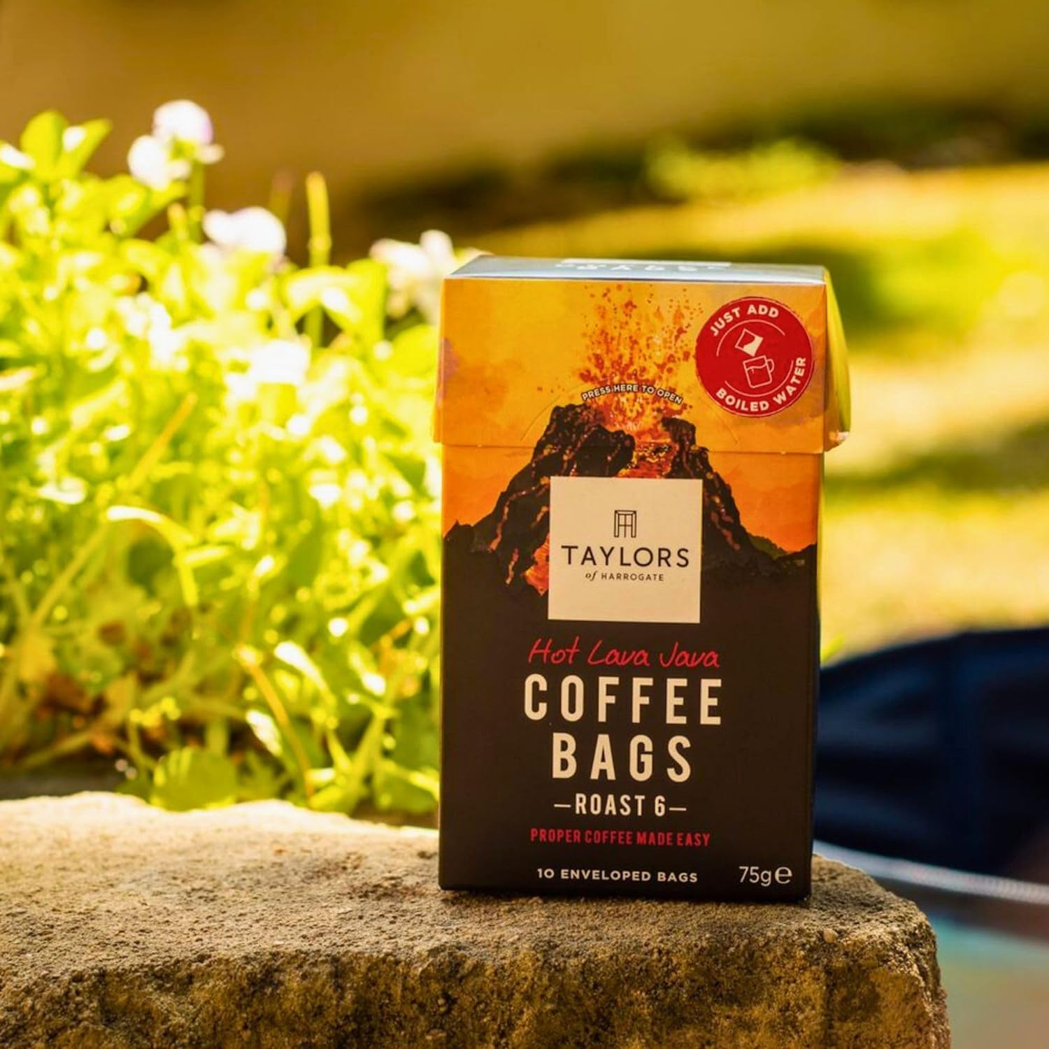 Taylors of Harrogate Coffee Bags, 2 X 10 Rich Italian Coffee Bags, 2 X 10 Hot Lava Java Coffee Bags and 2 X 10 Flying Start Coffee Bags (Total 6 Packs, 60 bags)