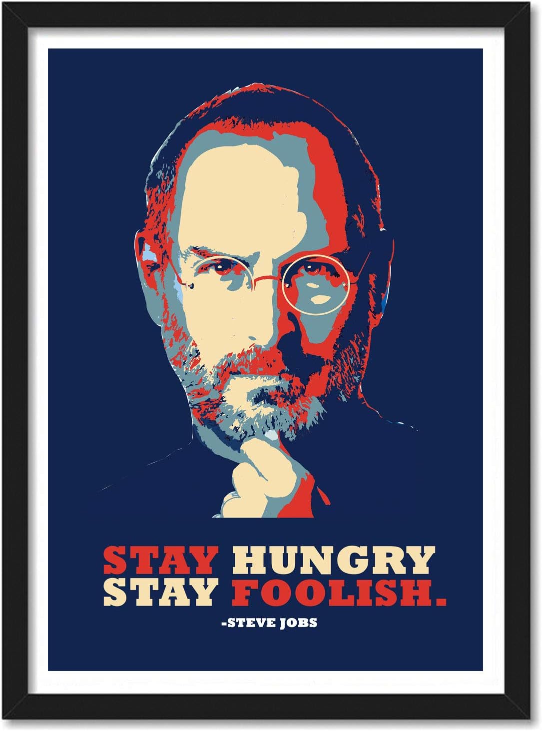 Good HopeSteve Jobs Motivational Quote Framed Poster For Room & Office (10 Inch X 13 Inch, Framed)