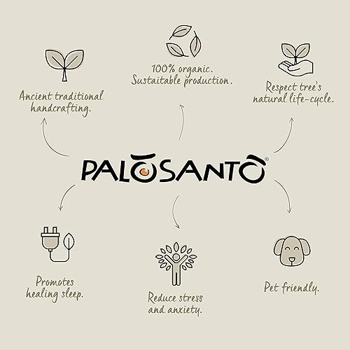 Miniatura 8 de PALOSANTO - Incienso Palo Santo Amarillo - 80Gr - Granos de incienso naturales para meditación, relajación y alivio del estrés - Cosechado silvestre