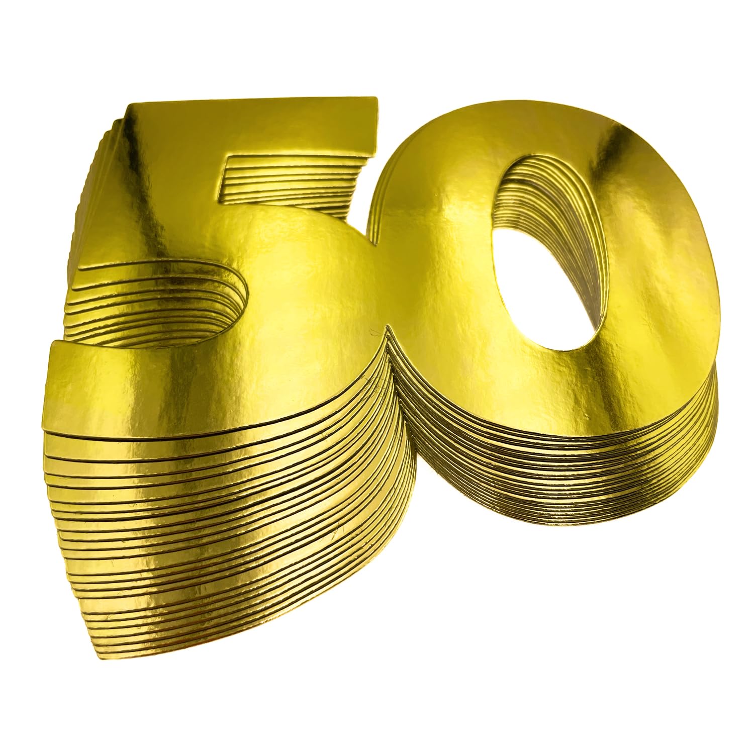 2025 Konfetti – 51 G, 750 Stück, Gold, Für Silvester & Partys