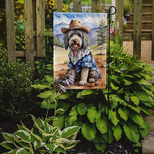Miniatura 9 de Caroline's Treasures DAC5857CHF Border Collie Cowboy Welcome House Flag Large Porch Sleeve Pole Decorative Outside Yard Banner Artwork Wall Hanging,