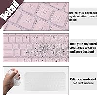 Vista 2 de co2CREA Cubierta suave compatible con teclado iluminado minimalista Logitech MX Keys Mini