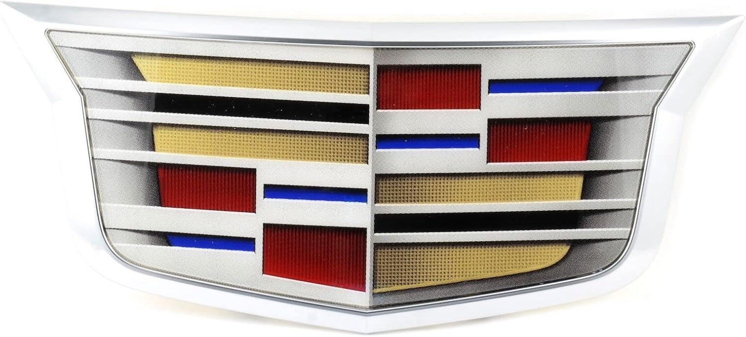 OEM NEW Front Bumper Grille Emblem Badge Crest 15-17 Cadillac ATS 23157690