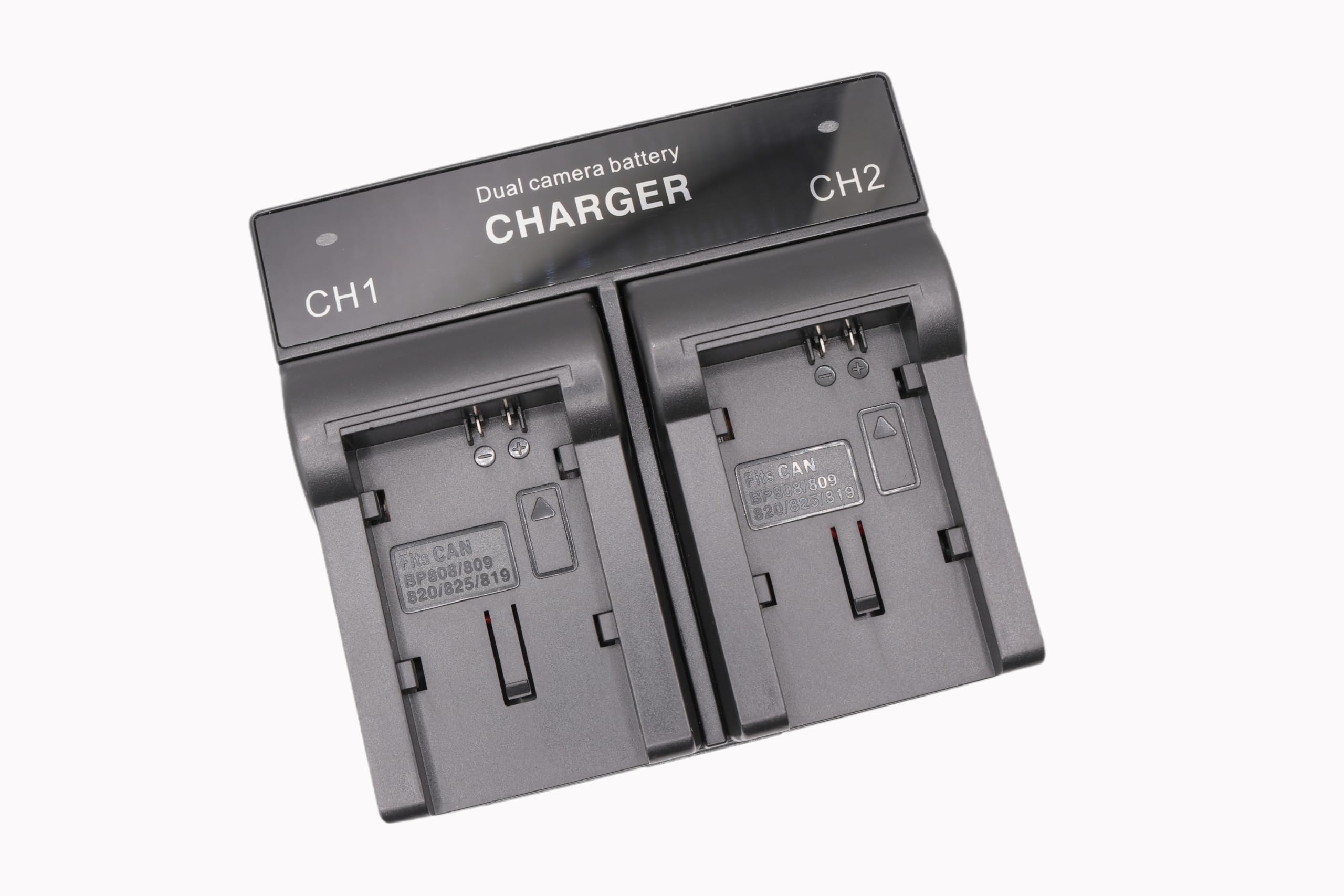 Dual-Channel Batterie Chargeur pour Canon BP-808 BP-819 BP-820 BP-827 BP-828 BP808 BP820 BP828 HF XA25 XA20 XA60 XA65 XA70 XA75 VIXIA HF G70 G60 G50 G40 G30 G10 Camera