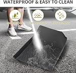 Floor Mats & Cargo Liner Set Compatible with Hyundai Venue 2020-2026 (Cargo Liner Only Fit The Upper Layer) All Weather Protection Anti-Slip & Durable TPE Full Set Liners Automotive Accessories-Black