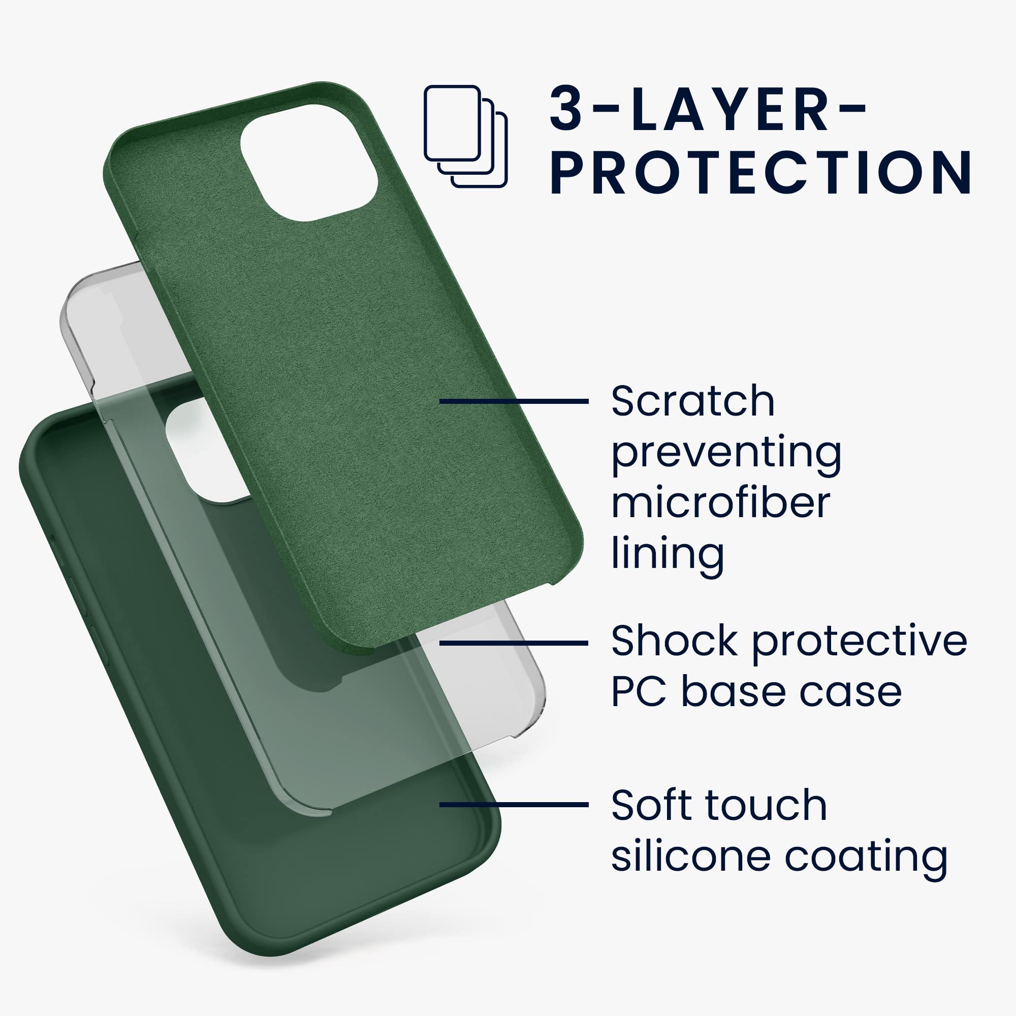 kwmobile Custodia Compatibile con Apple iPhone XR - Cover in Silicone
