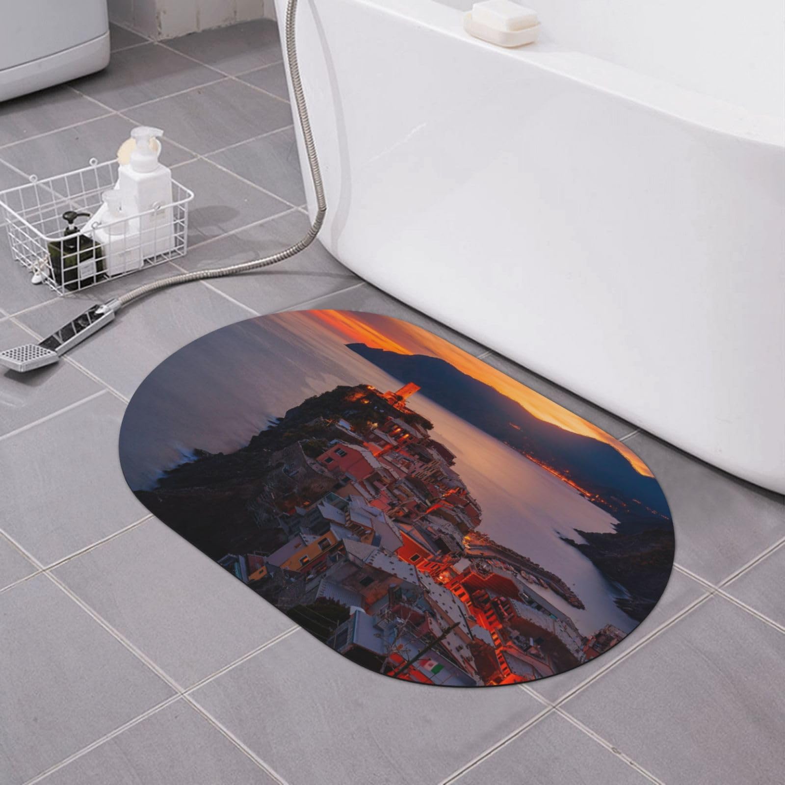 Tapis de bain terre de diatomées Italie haut de gamme absorbant