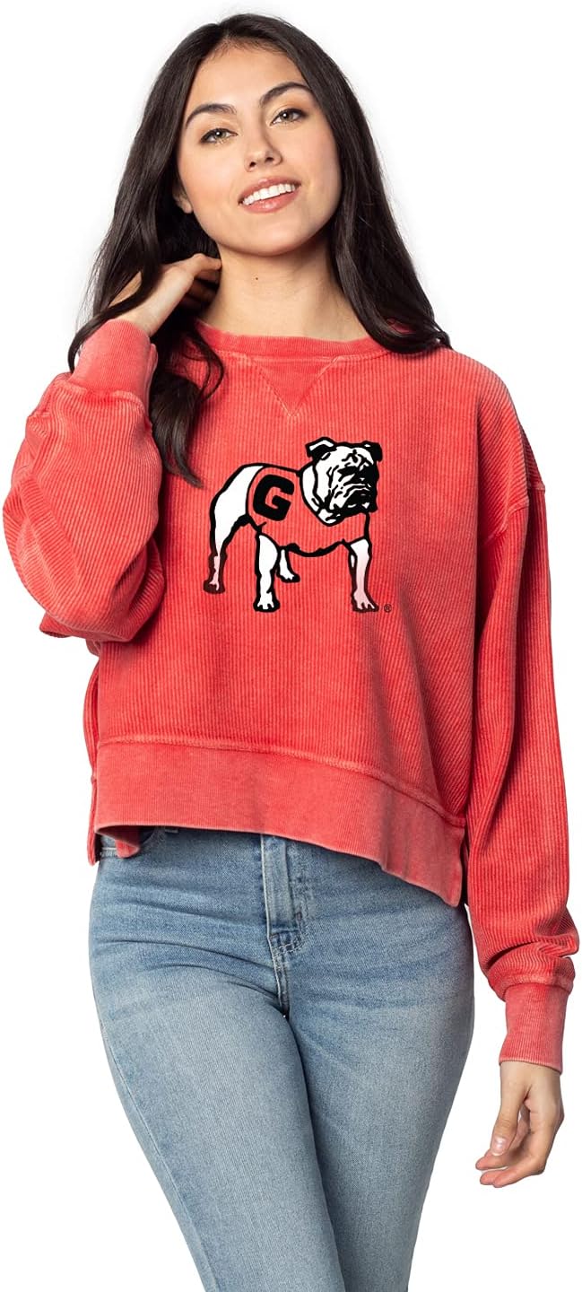 Chicka-d Women's Corded Boxy Pullover - Image 2