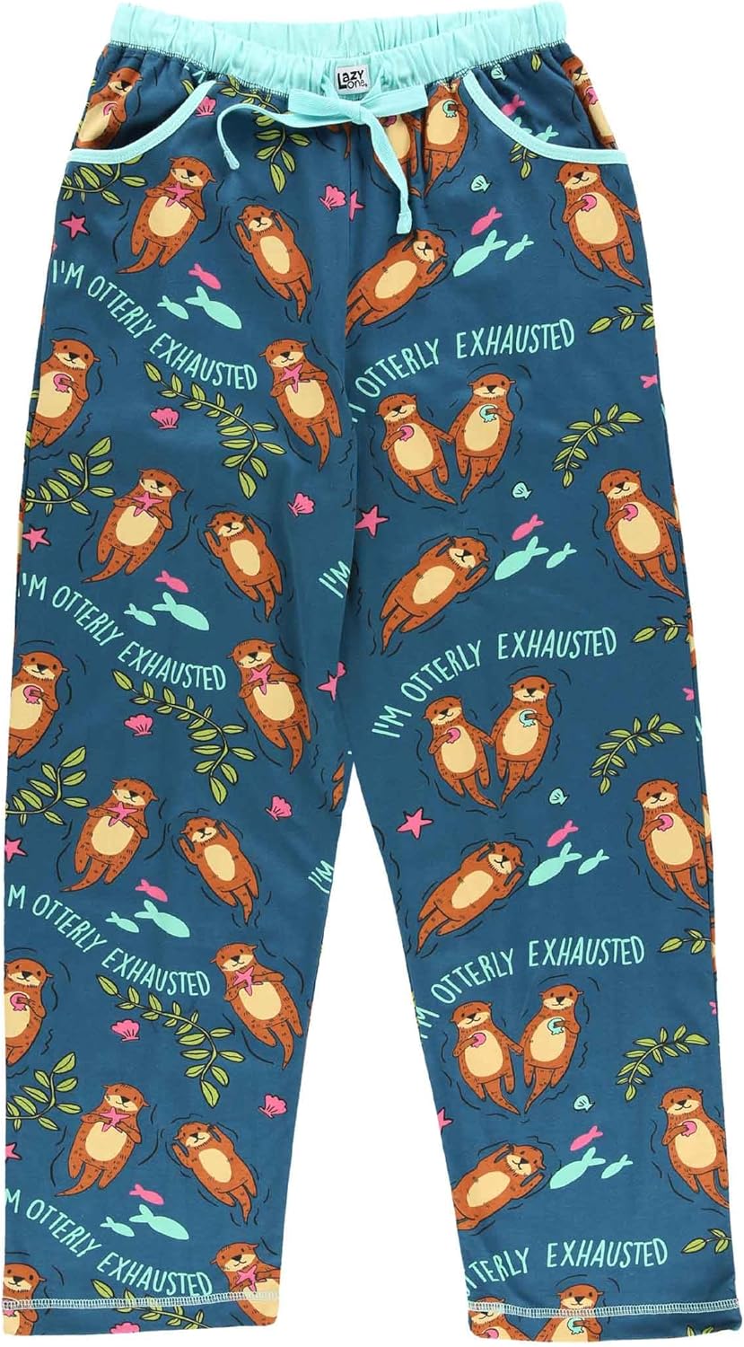 Lazy One Pajamas for Women, Cute Ocean Pajama Pants and Top Separates - Image 4