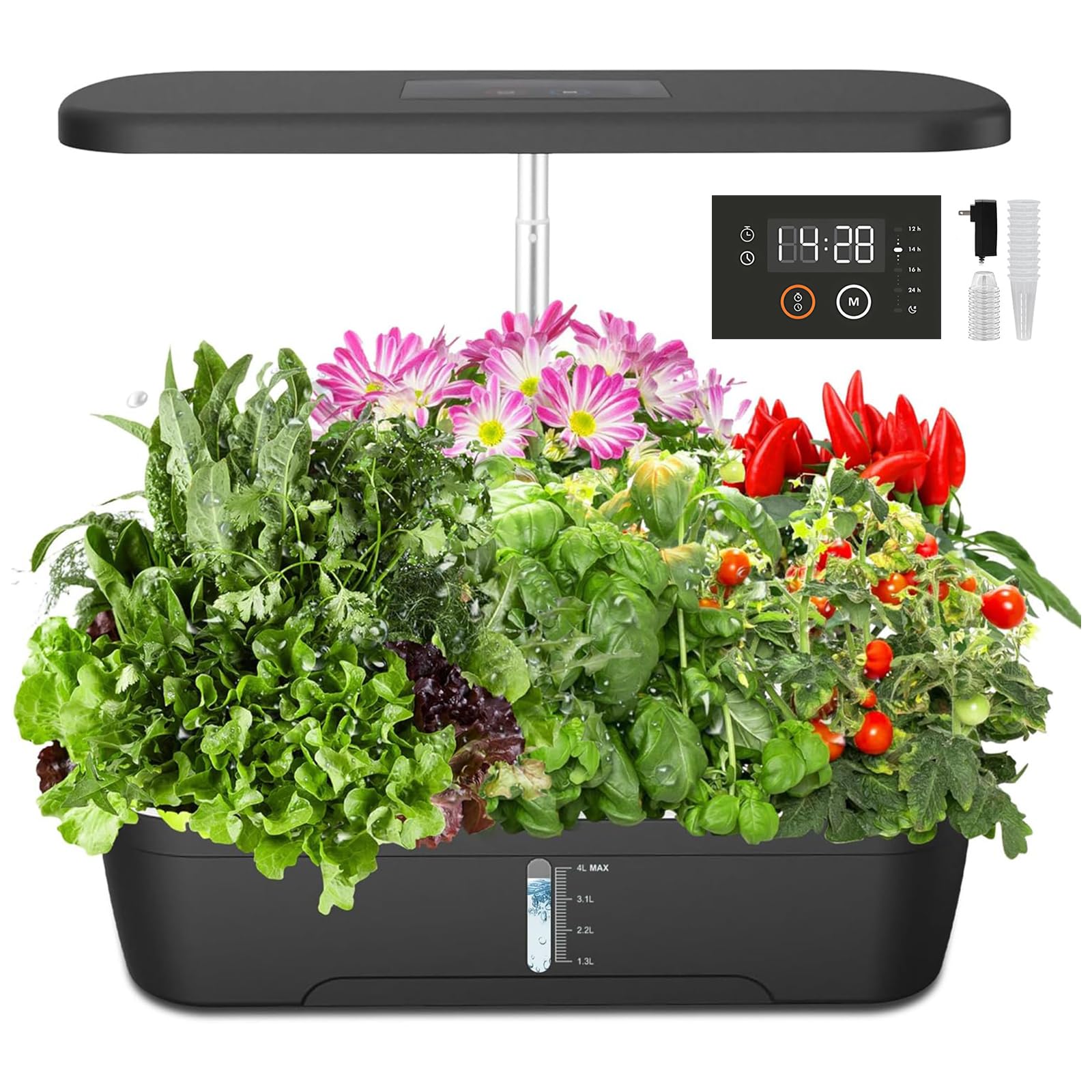 Amazon.co.jp: Kurflo 水耕栽培キット 野菜栽培セット 自宅用