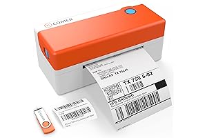 K COMER Shipping Label Printer