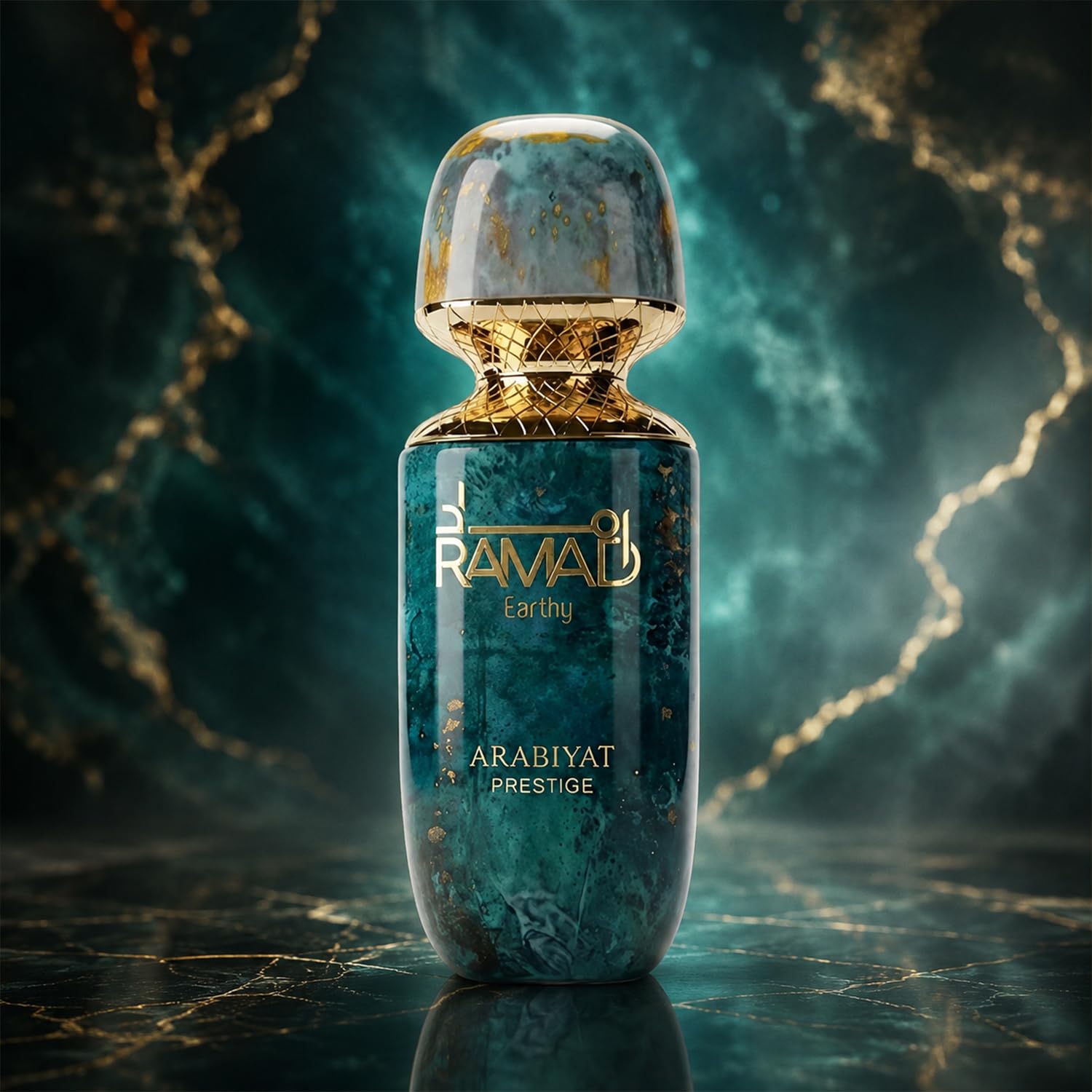 Arabiyat Prestige Ramad Earthy Extrait de Parfum 100 ml für Damen und Herren (Unisex) | Hergestellt in den VAE