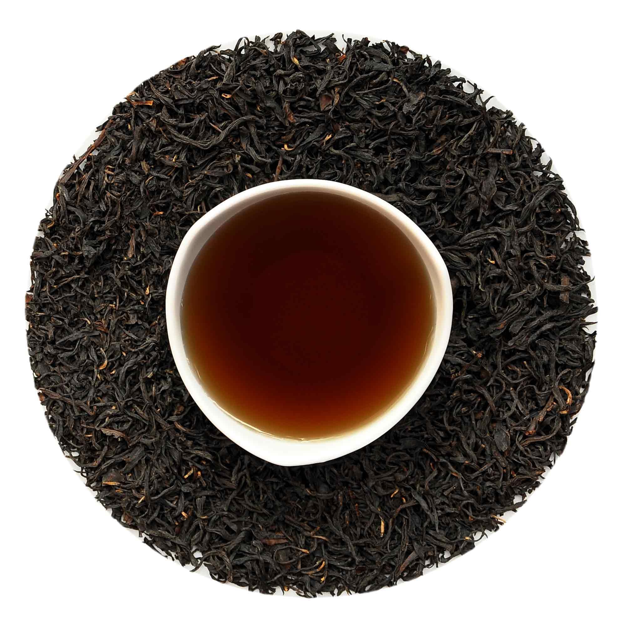 Winoszarnia Schwarzer Oolong Tee (1kg) – XXL Vorratspackung – Seltener Loser Blatt-Tee aus Fujian – Elitärer Guanyin-Stil – Cremige & Fruchtige Noten – Für Mehrfachaufgüsse – Wiederverschließbar