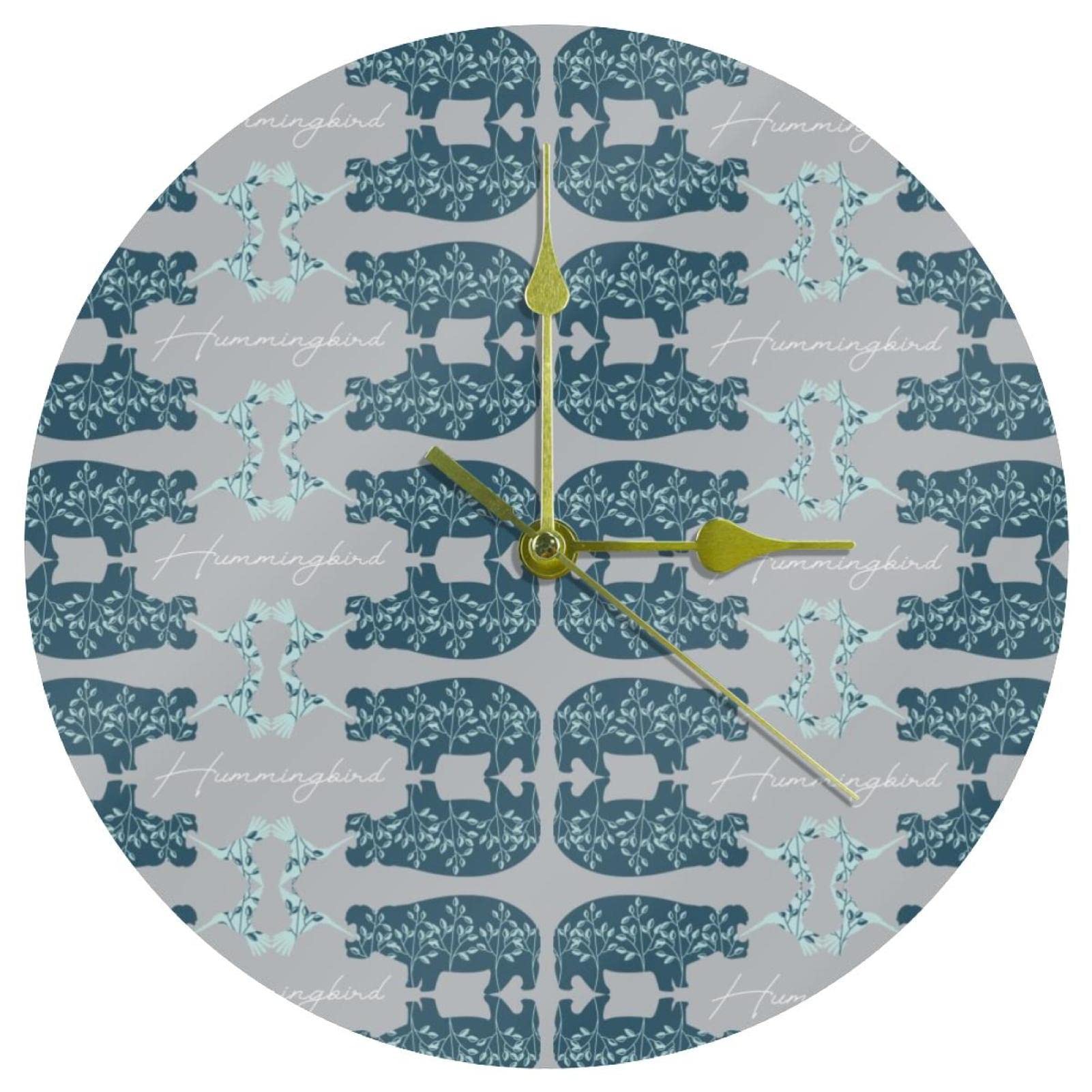 Horloge murale acrylique sans tic-tac pour retrouver un sommeil paisible