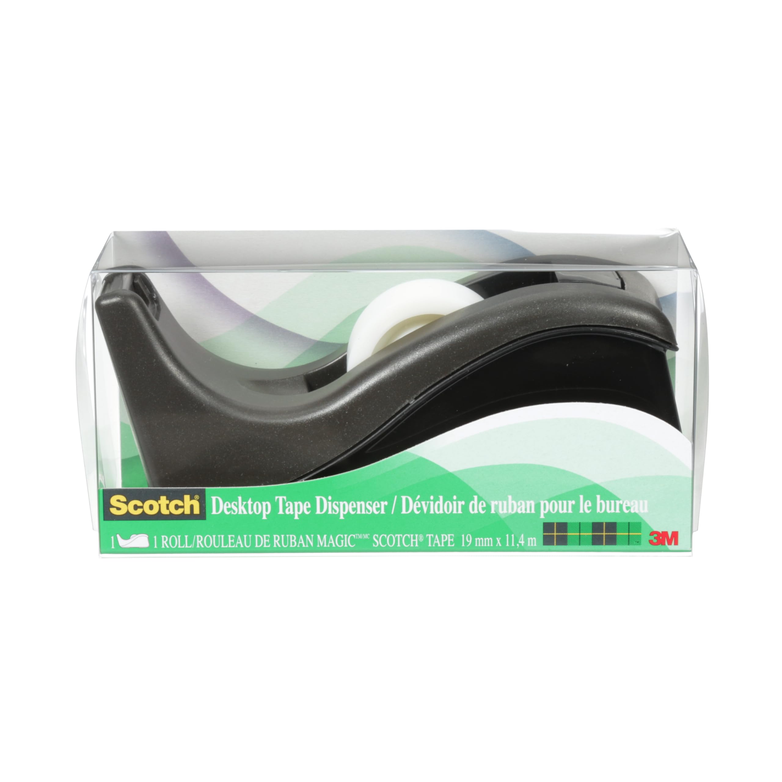 Tape Dispenser Magic Desktop Black image 3