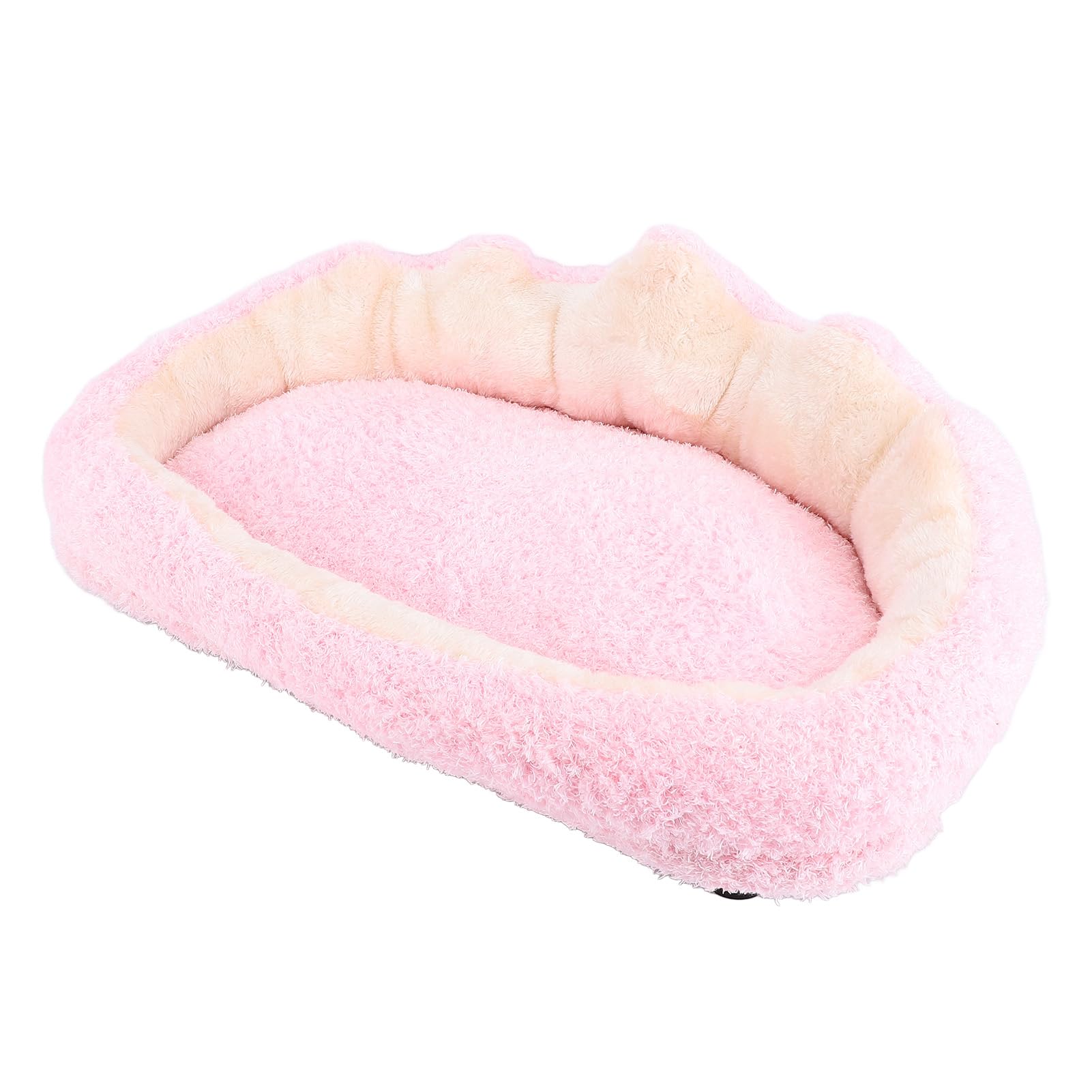 Sofá Cama para Mascotas de 22.4 X 17.7 Pulgadas para Perros y Gatos Pequeños con Funda Extraíble Lavable a Máquina - Sofá de Felpa para Perros para Sala de Estar, Oficina en Casa con Pies