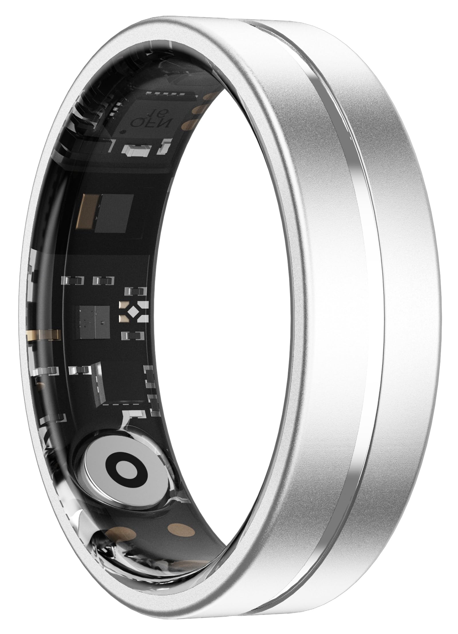 Smart Ring for Men Women with Blood Pressure Monitor Men's Health Ring Gesture Control Heart Rate Monitor Sleep Tracker Fitness Ring Pedometer Step counte Waterproof Compatible with iOS Android Phones