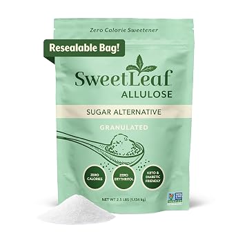 SweetLeaf Allulose Sweetener Granulated - Bulk 2.5 lb Bag