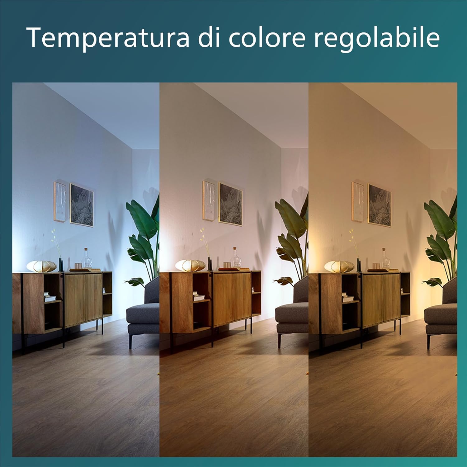 Philips PLAFONIERA LED CON VENTILATORE BLISS DC BIANCO 2835W 2700/5500/4000K 27908700