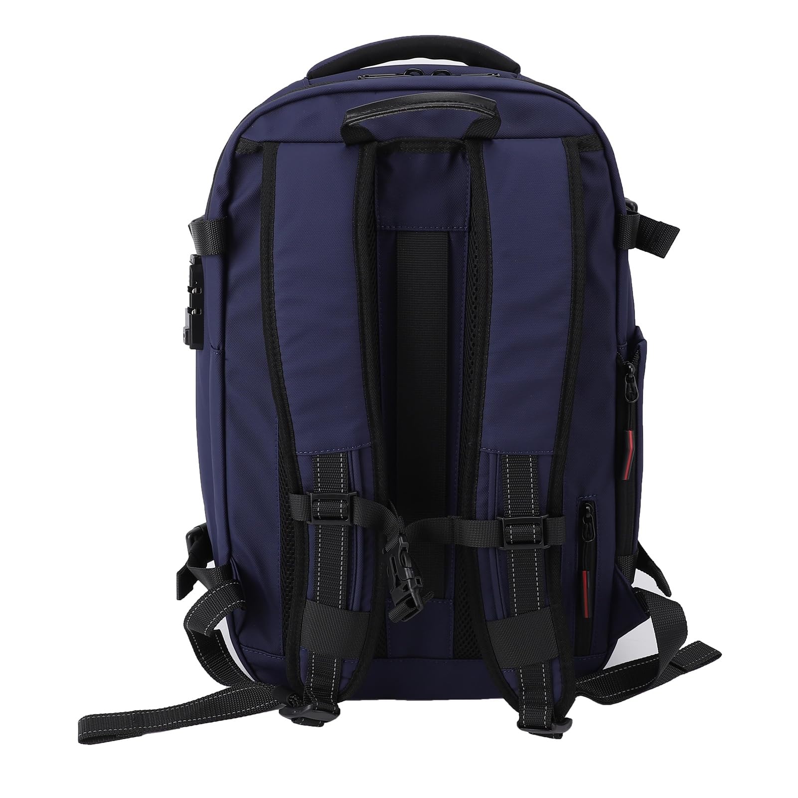 Brrnoo Zaino da Viaggio con Compressione Sottovuoto con Pompa Elettrica, Zaino da Trasporto Espandibile con Lucchetto TSA, per Laptop Impermeabile da 25 L a 60 L, Adatto per