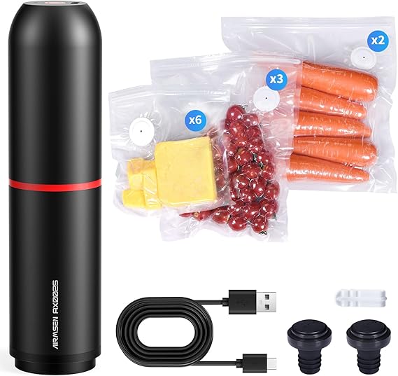 Machine Sous Vide Sharelove Portable - USB-C - 10 Sacs Inclus