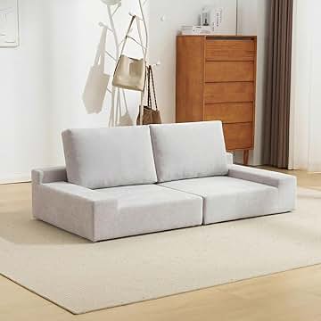 Amazon.co.jp: ローソファー グレー
