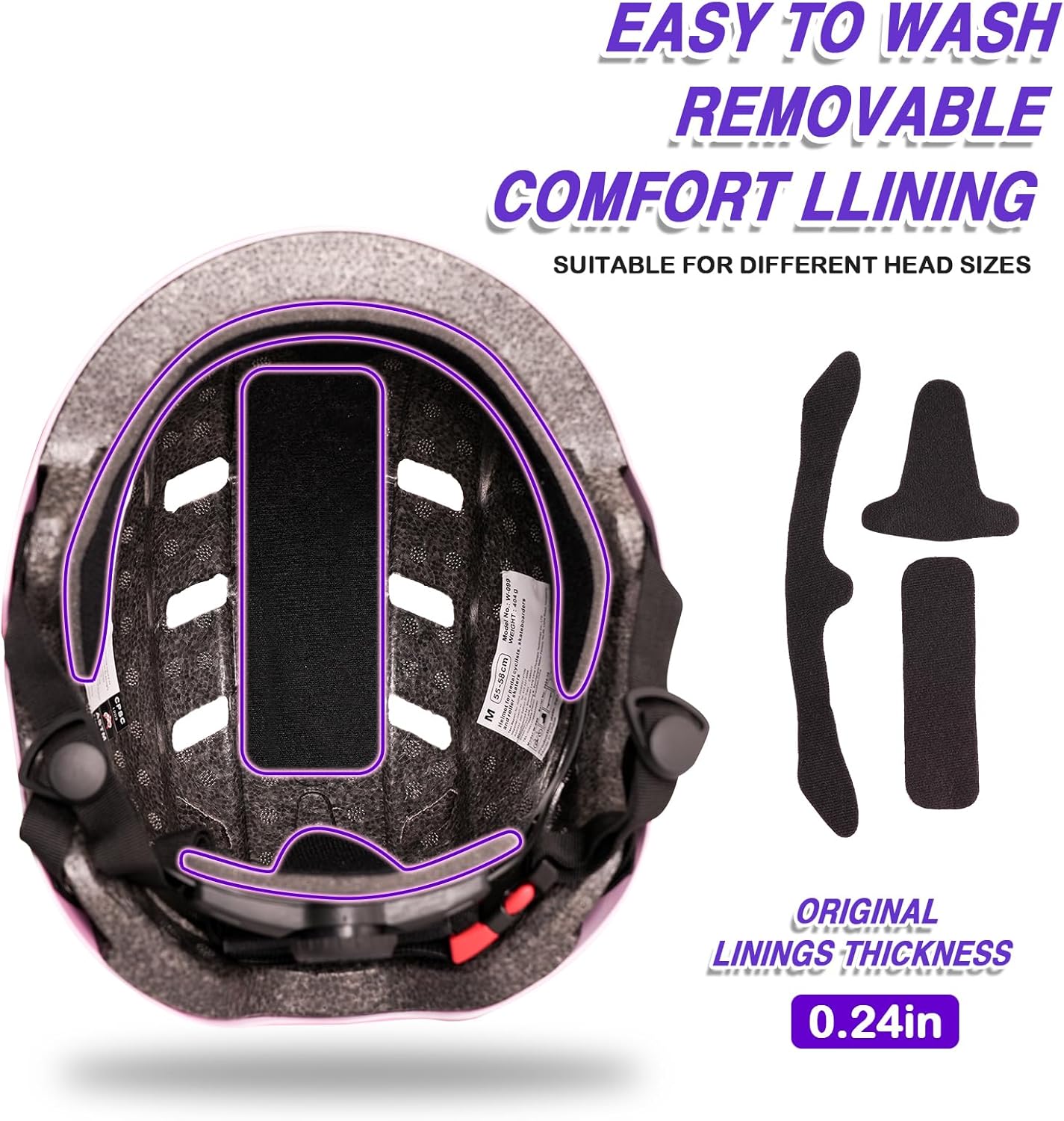 Kids Bike Helmet for 3-5-8-14+ Age Girls and Boys, Kids Helmet with Knee Pads Elbow Pads Wrist Guards,Ventilation Multi-Sport Scooter Rollerblading Skateboarding Cycling