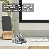 Vista 54 de Amazing Gemstone Amethyst Pyramid Crystal Healing Stones - 2" Great Pyramid Figurine of Natural Stone Pyramid for Meditation, Reiki, Chakra