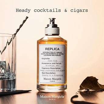 Maison Margiela - Replica - Jazz Club Eau de Toilette - Warm & Spicy Scent - With Vanilla, Rum Accord, Tobacco