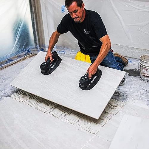 Miniatura 2 de GRABO Pro-Lifter 20 - Levantador eléctrico portátil para granito, azulejos, piedra, madera, vidrio, adoquines de hormigón, herramienta elevadora de