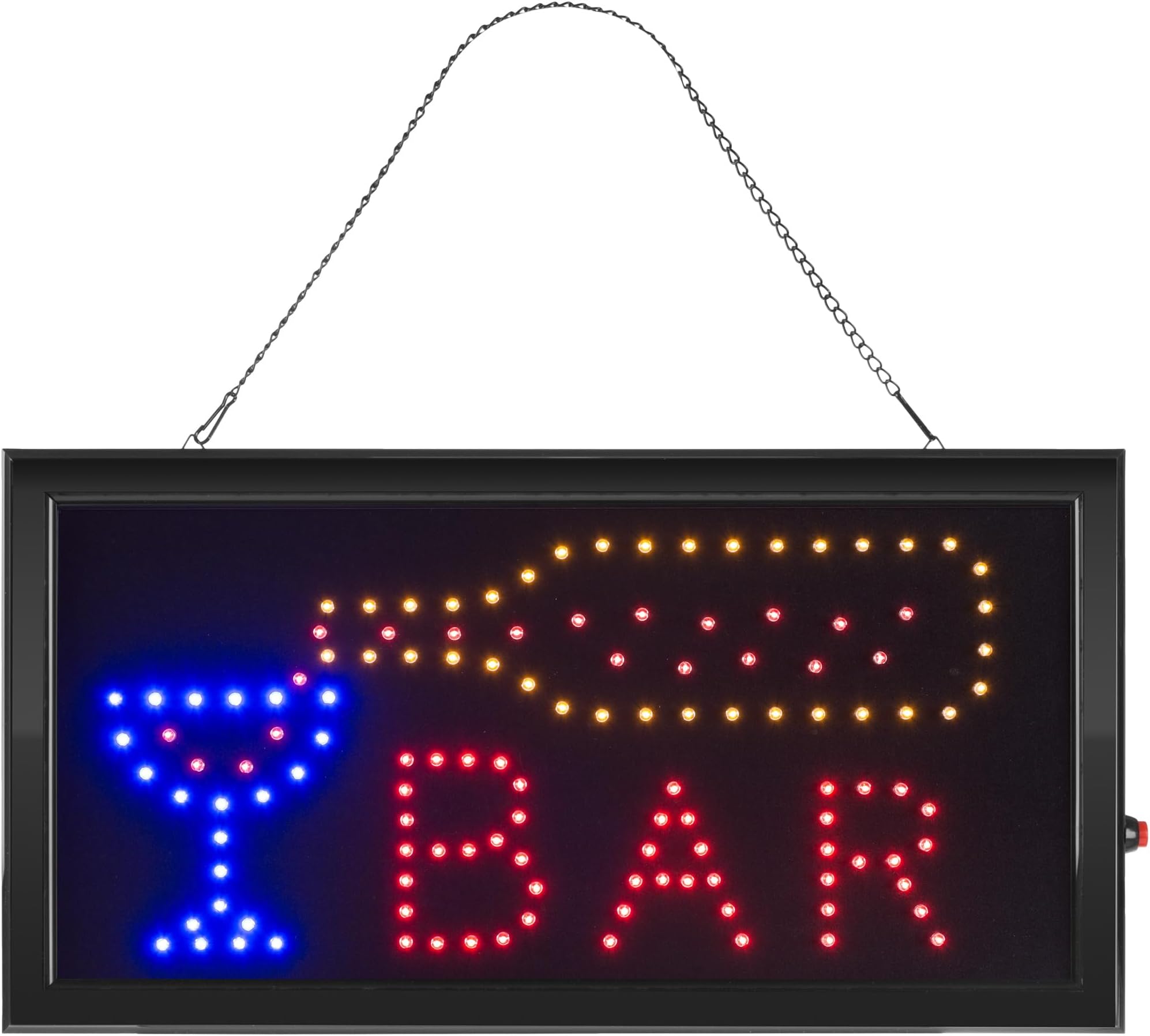 LED Bar Sign - Neon Electric Display Sign with Animation and Energy Efficient LEDs for Homes, Businesses, and Events by Lavish Home