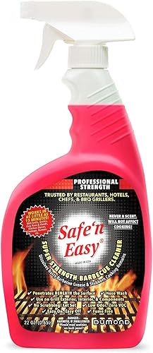 Miniatura 1 de Safe 'n Easy Limpiador de parrilla de barbacoa, fórmula resistente, súper fuerte para parrillas de barbacoa, encimeras de cocina, hornos, campanas