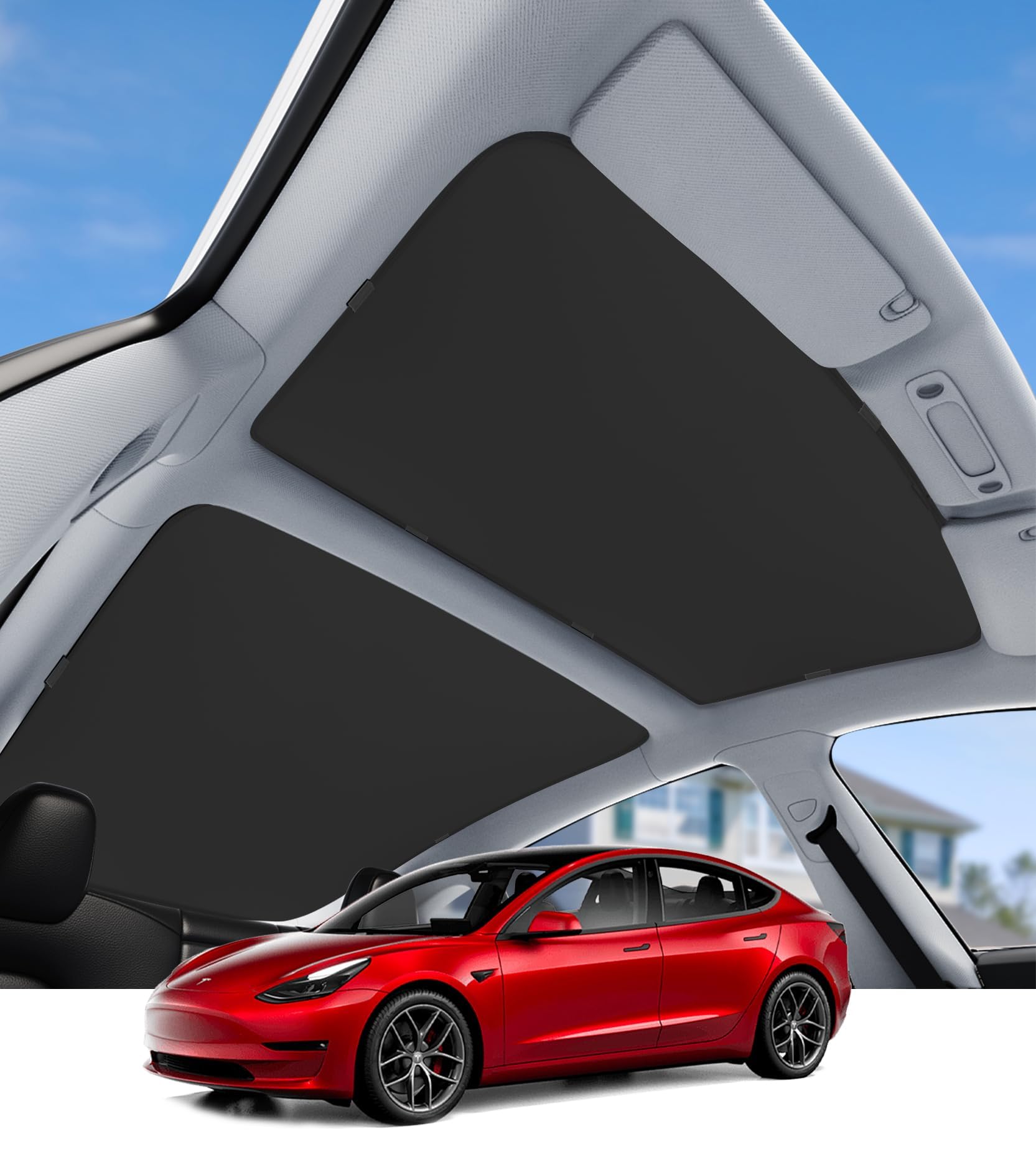 Amazon.co.jp: Tesla Model 3 2021 2022 2023 サンシェード ルーフ 