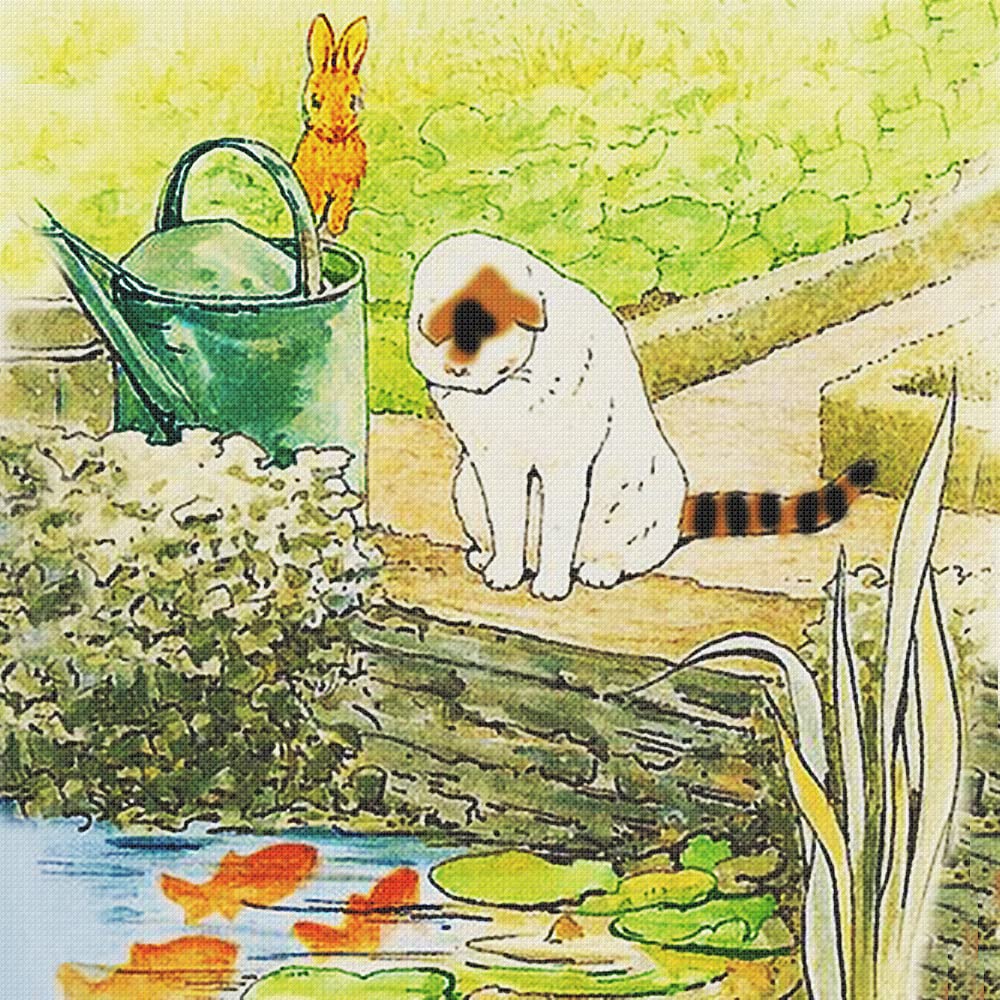 Orenco Originals Counted Cross Stitch Pattern Inspired by Beatrix Potter