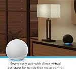 Globe Electric Wi-Fi Smart A19 LED Light Bulb, 2.4Ghz WiFi, Energy Star, 9.5 Watts, Multicolor Changing RGB, Tunable White 2000K - 5000K, 800 Lumens, 90 CRI, Works with Alexa Only, Dimmable with App