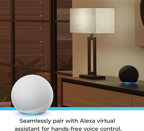 Miniatura 2 de GLOBE Bombilla eléctrica 50589 LED inteligente A19 que cambia de color, WiFi de 2.4 GHz, equivalente a 60 W, 800 lúmenes, funciona solo con Alexa, 1