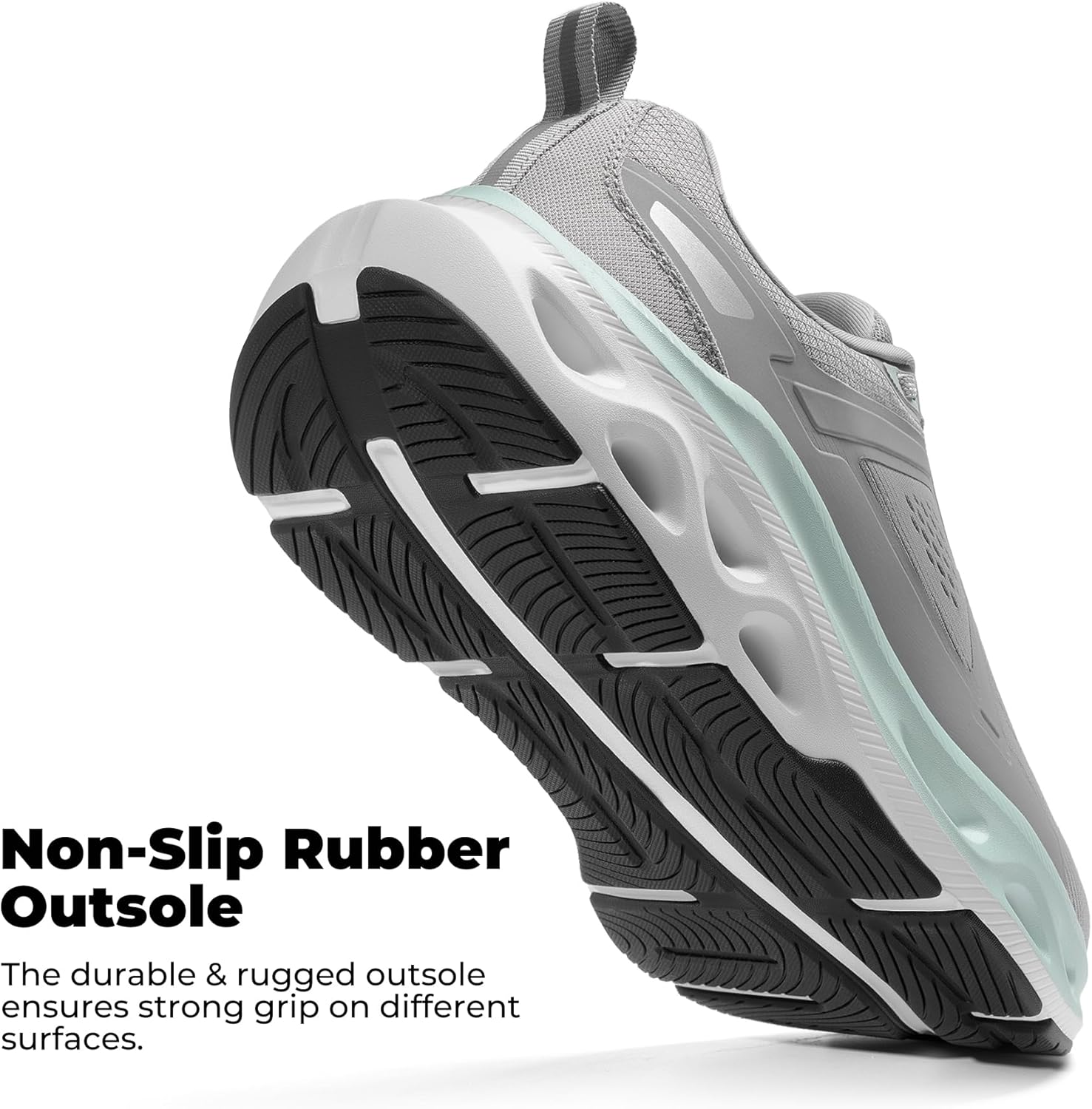 NORTIV 8 Men's Comfortable Walking Shoes MovePropel Athletic Breathable Gym Workout Tennis Jogging Cross Training Non Slip Fashion Running Sneakers - Image 3